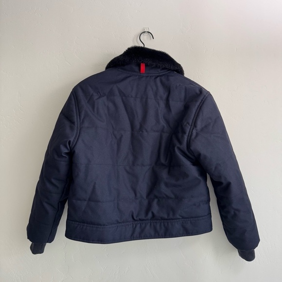 Polo Ralph Lauren Vintage 90s Fur Collared Puffer Jacket Navy blue
Size S - Picture 8 of 8